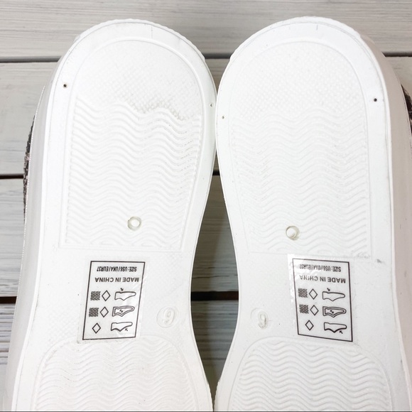 NEW Qupid Faux Snakeskin Chunky Sneakers 6 - Picture 10 of 10